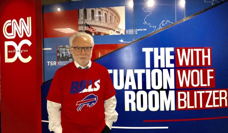 Wolf Blitzer Supports Buffalo Bills